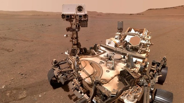 Ein Selfie, aufgenommen vom Perseverance Rover der NASA auf dem Mars. (Foto: NASA)