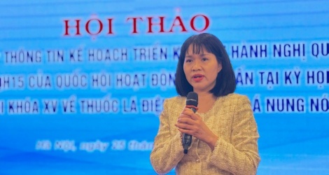 Rückblick auf die Bemühungen des Gesundheitsministeriums auf dem Weg zum Verbot von Zigaretten der neuen Generation in Vietnam