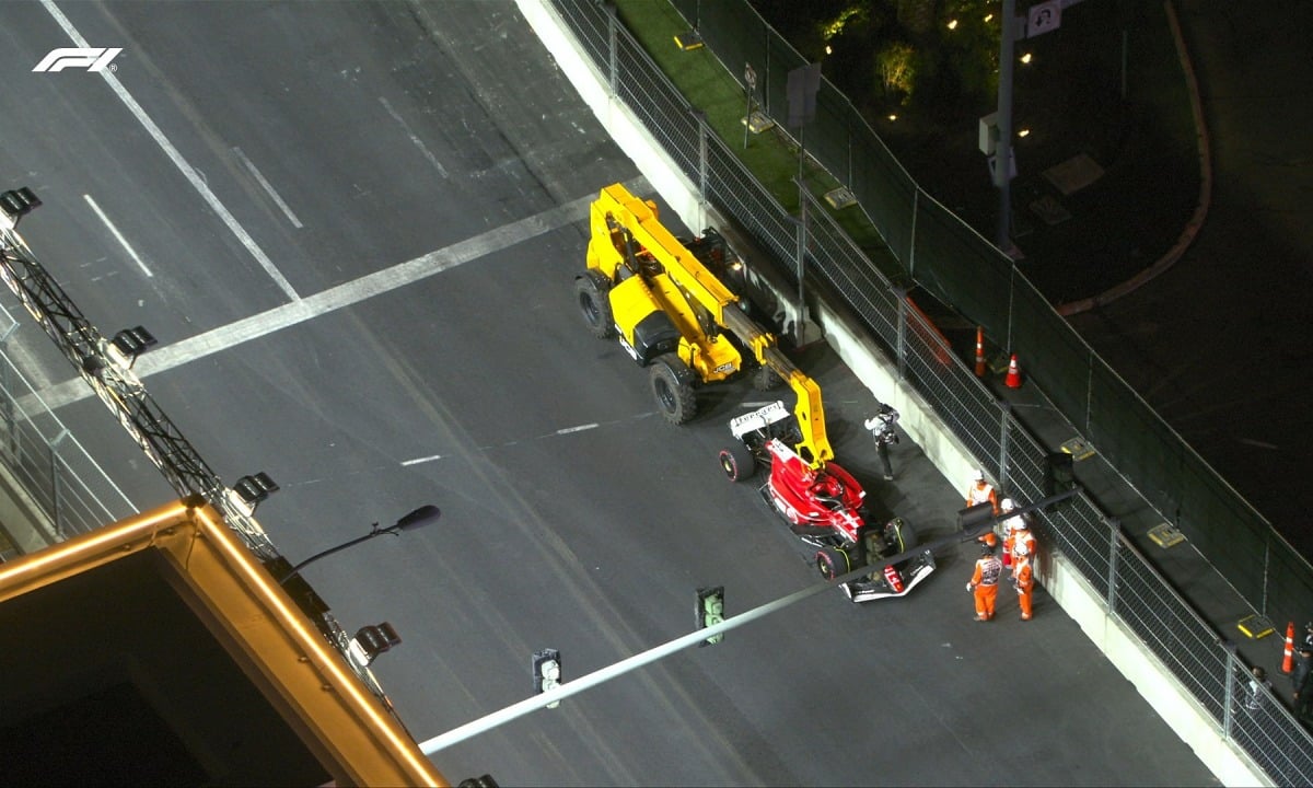 Manhole Cover Ruins Las Vegas Grand Prix ការអនុវត្ត