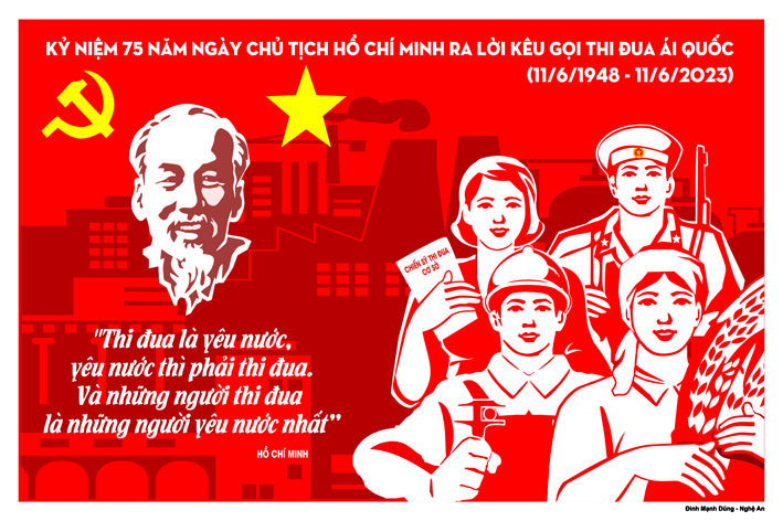 Patriotic emulation is to do better in daily tasks.