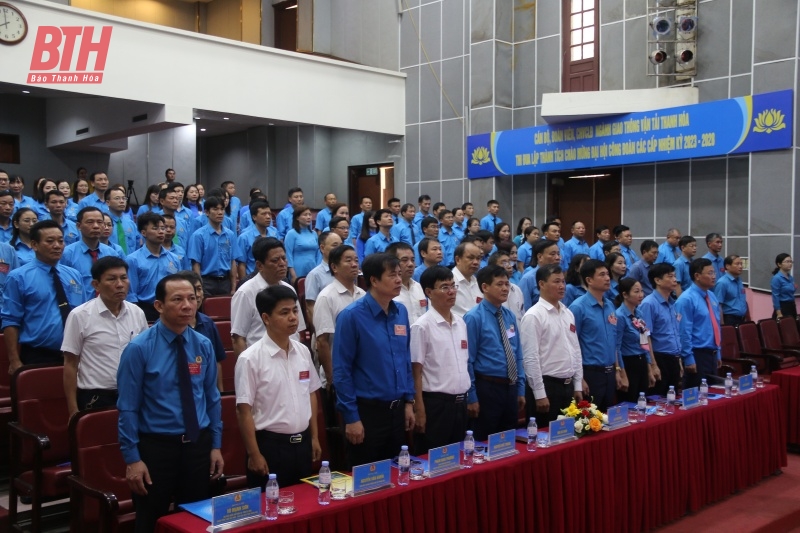 The 17th Congress of Thanh Hoa Transport Trade Union, term 2023-2028