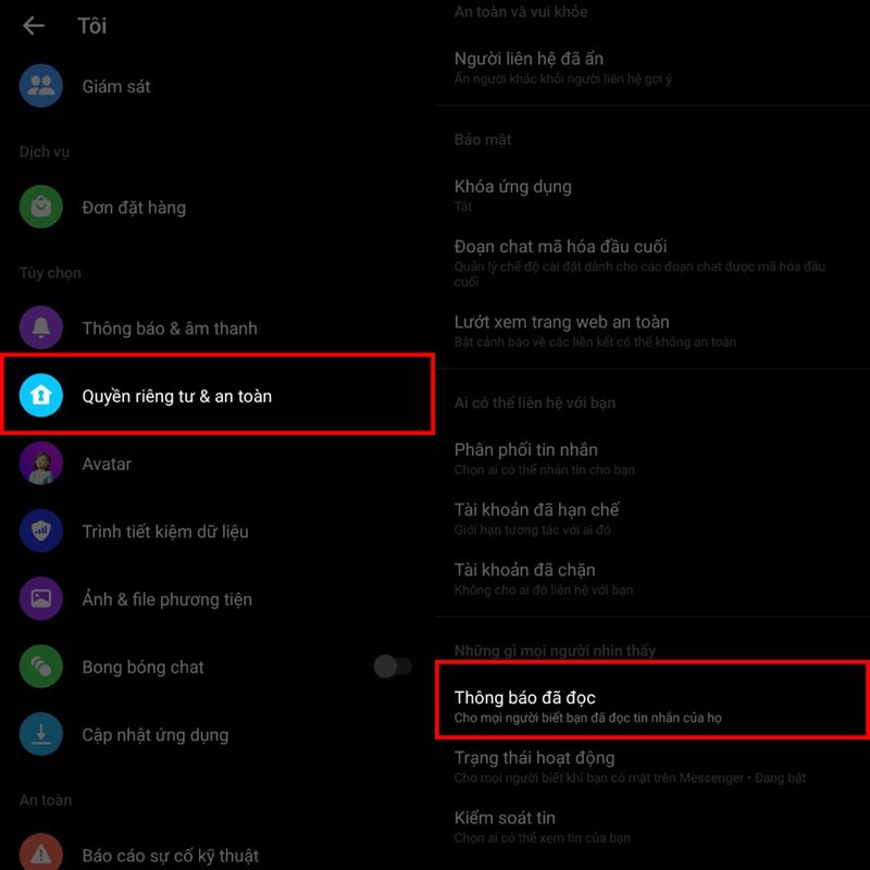Bật mí cách tắt đã xem trên Messenger nhanh chóng, đơn giản