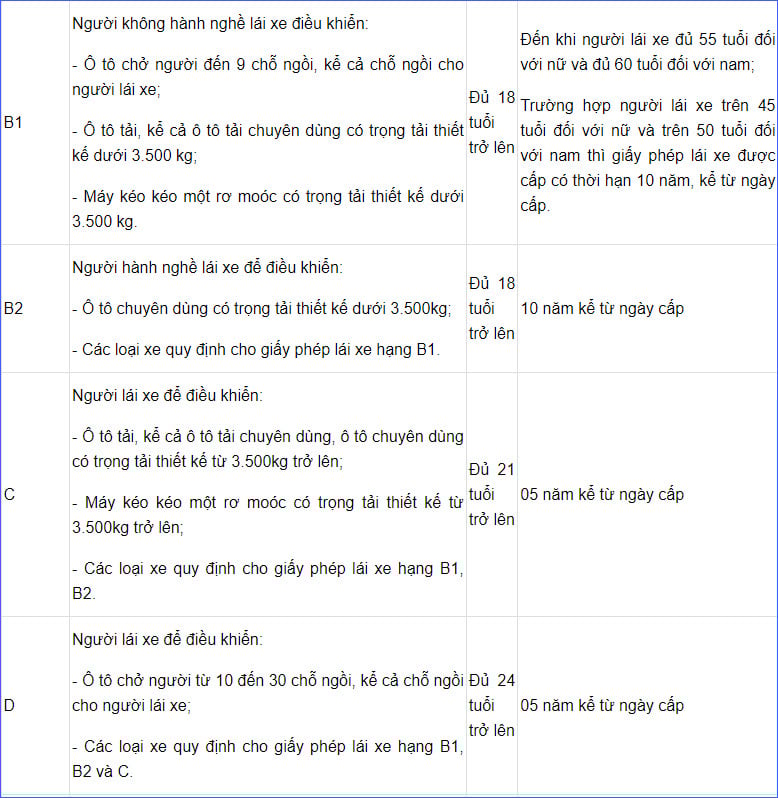 Age, driving license regulations and procedures you need to know image 3