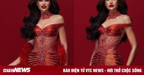 Ứng viên nặng ký của Miss Grand International tỏa sáng với đầm Lê Ngọc Lâm