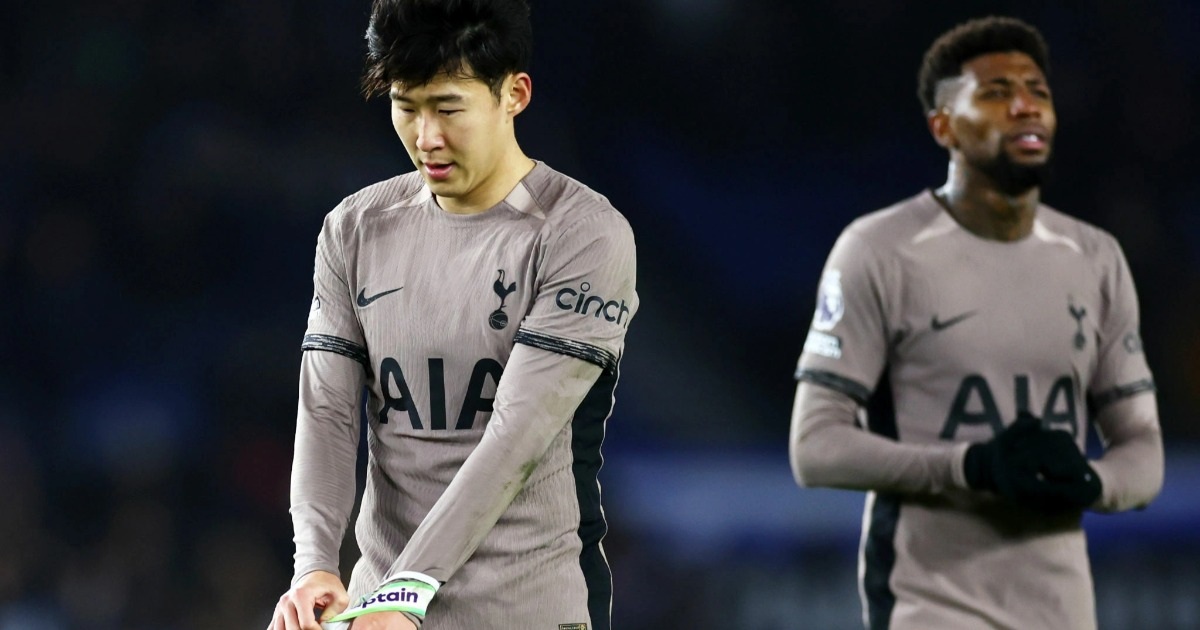 Son Heung Min "schweigt", Tottenham kassierte 4 Tore gegen Brighton