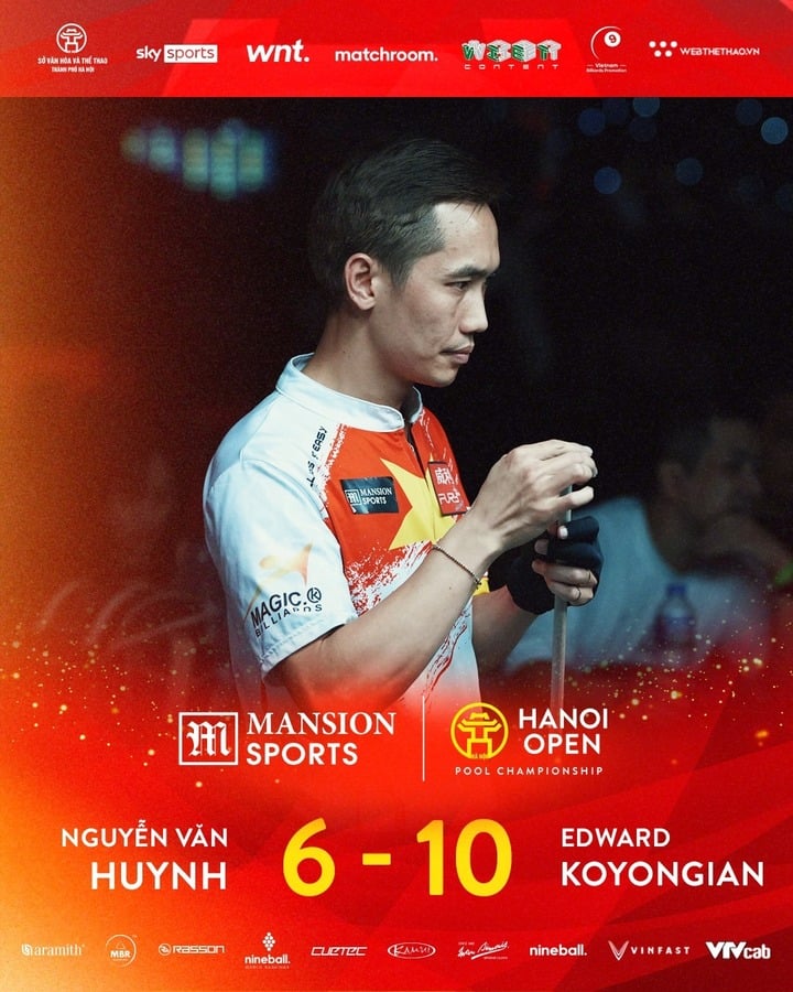 Nguyen Van Huynh perdió ante Edward Koyongian con un marcador de 6-10.