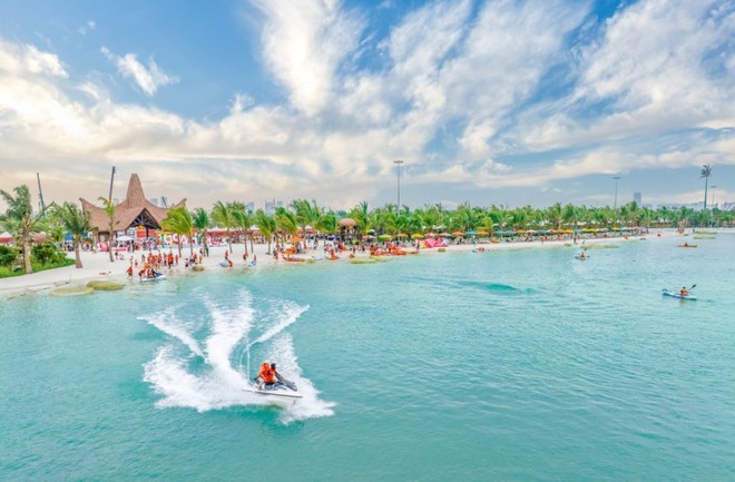 VinWonders Water Park quy mô 12,3ha mang đến mang đến cuộc sống nghỉ dưỡng, tận hưởng suốt 365 ngày/năm cho cư dân Vịnh Thiên Đường