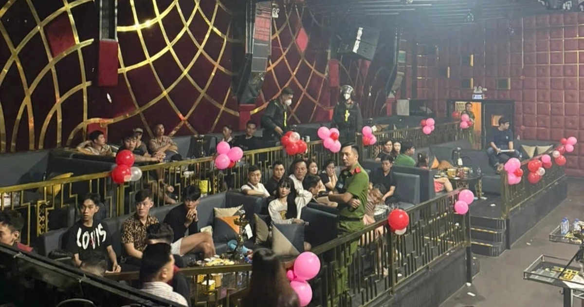 42 Personen wurden in einer Bar in Binh Duong positiv auf Drogen getestet