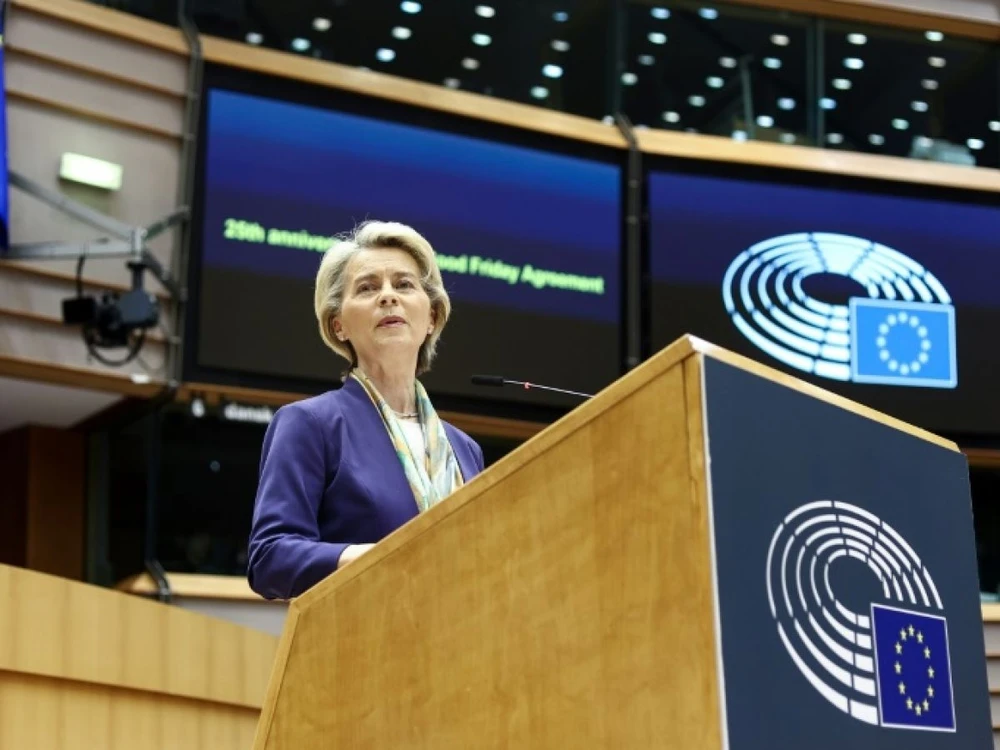 La UE ha nominado a la Sra. von der Leyen para un nuevo mandato como Presidenta de la Comisión Europea. Foto: Reuters