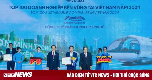 Mondelez Kinh Do honored for sustainable development efforts