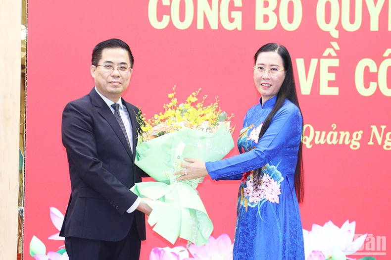 El camarada Nguyen Hoang Giang ocupa el cargo de subsecretario del Comité Provincial del Partido en Quang Ngai.