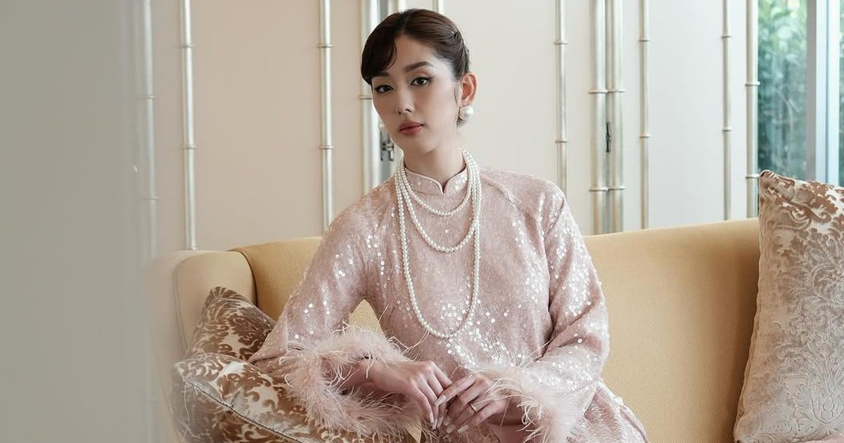 Áo dài sequins lấp lánh, lựa chọn hoàn hảo để nàng đón chào năm mới