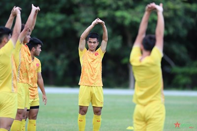 U23 វៀតណាម​អនុវត្ត​យុទ្ធសាស្ត្រ​សម្ងាត់​មុន​វគ្គ​ផ្តាច់ព្រ័ត្រ​ជាមួយ U23 ឥណ្ឌូនេស៊ី