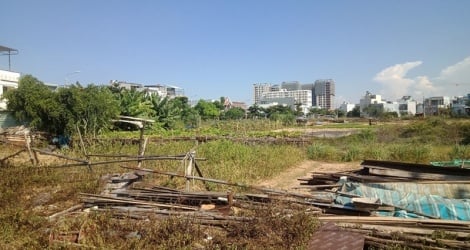 Reihe von Projekten in Da Nang mit unfertiger Infrastruktur, die noch nicht übergeben wurde