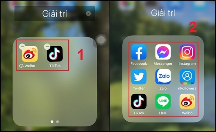 How to hide apps on Android and iPhone phones extremely simple - 4