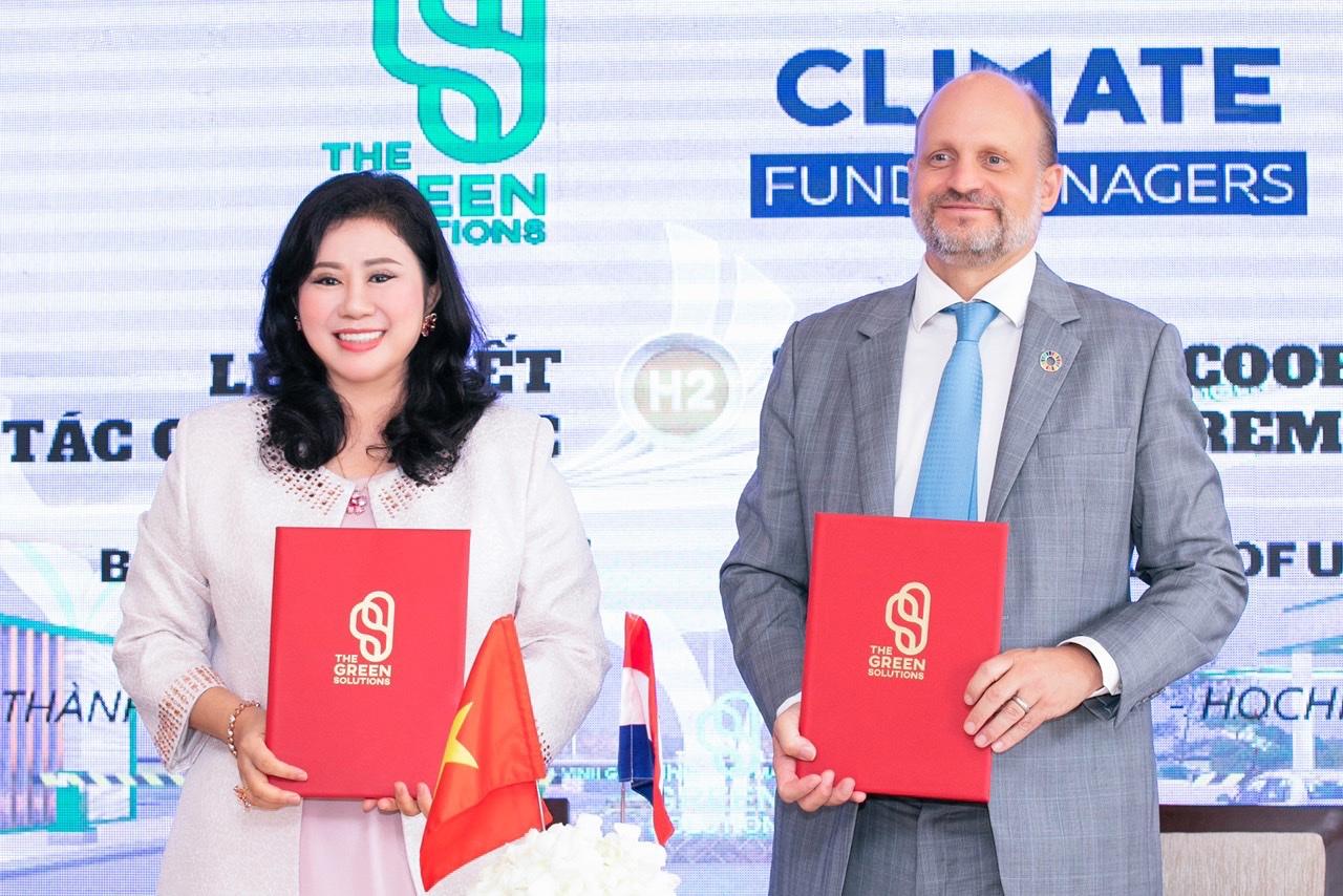 The Green Solutions ký kết văn bản ghi nhớ với Climate Fund Managers - Ảnh 1.