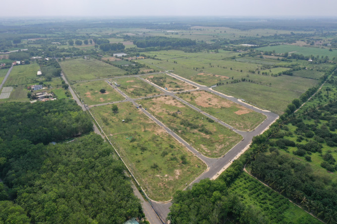 Estado actual del proyecto Saigon Safari Park, distrito de Cu Chi, abril de 2022. Foto: Quynh Tran