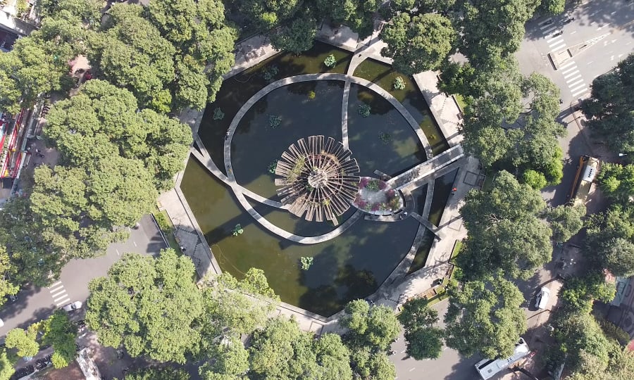 Zu welchem ​​Zweck wurde der Turtle Lake in Saigon gebaut?