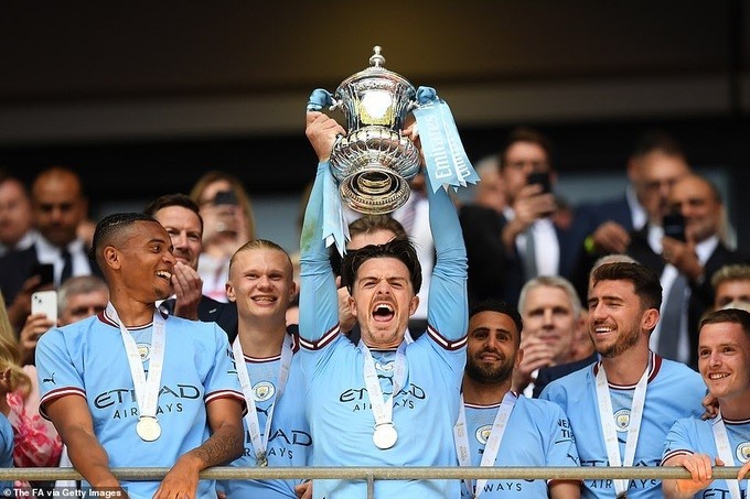 Giành chức vô địch FA Cup, Man City lập hàng loạt kỷ lục ấn tượng