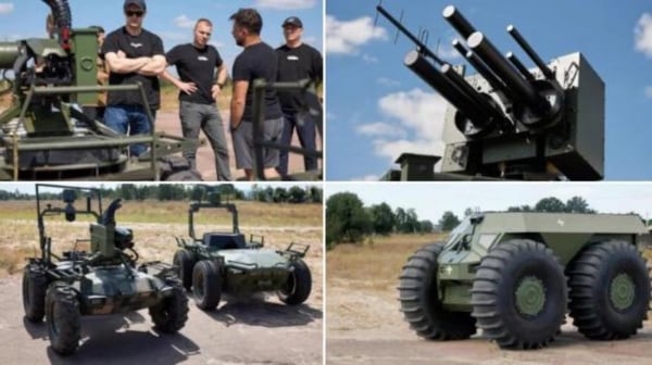 L'armée russe utilise un robot d'appui-feu avec mitrailleuse