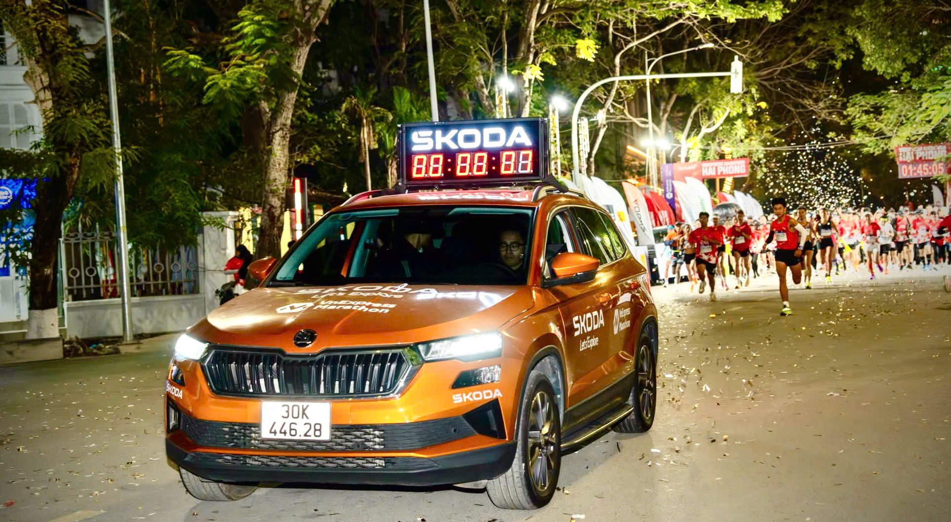 Skoda Việt Nam Tỏa Sáng Tại VNExpress Marathon Hải Phòng 2024