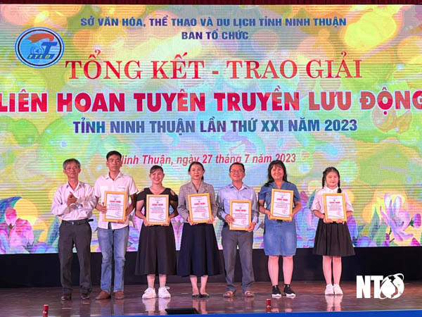 Trao giải Liên hoan tuyên truyền lưu động tỉnh lần thứ XXI năm 2023