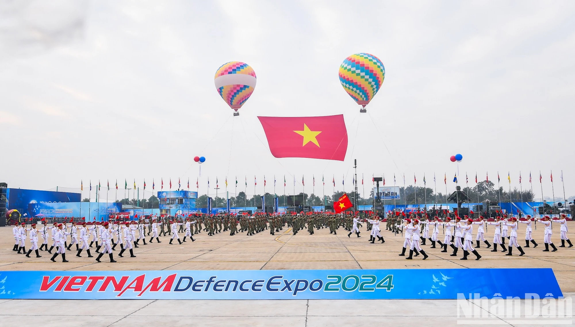 [Photo] Impressive Rehearsal Ceremony of Vietnam International Defense Exhibition 2024 photo 5