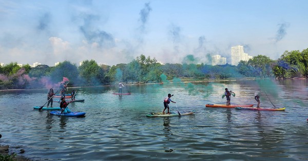 Where can people in Ho Chi Minh City go on a water tour and how much does it cost?