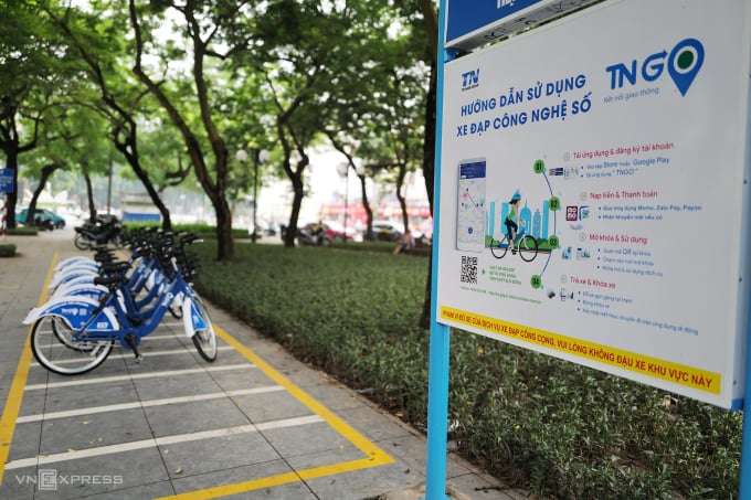 An jedem Standort gibt es detaillierte Anweisungen zur Anmietung eines Autos. Foto: Ngoc Thanh