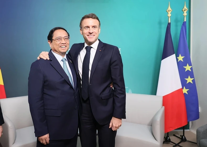 [Photo] Activités du Premier ministre Pham Minh Chinh aux Émirats arabes unis dans l'après-midi du 2 décembre, photo 6