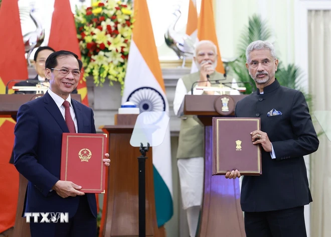 Vietnam-India agree to strengthen Comprehensive Strategic Partnership