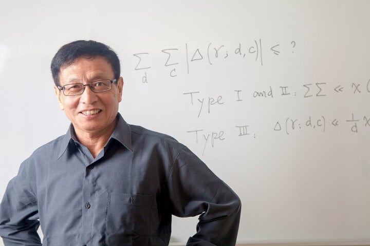 장이탕(Zhang Yitang) 수학과 교수. (사진=바이두)