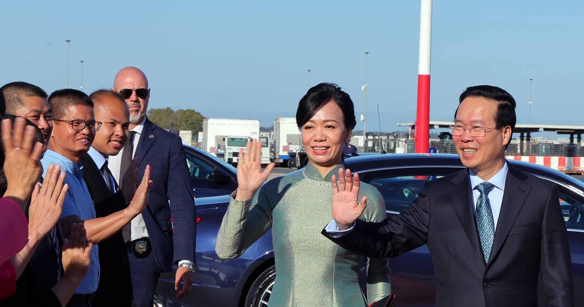 Le président Vo Van Thuong conclut avec succès sa visite en République d'Autriche, en République d'Italie et au Vatican.