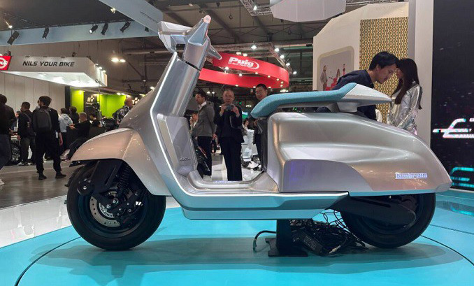 Modelo de moto eléctrica lambretta elettra imagen 3
