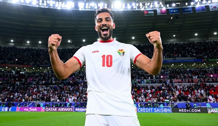 Mousa Al Tamari toả sáng tại Asian Cup 2023.