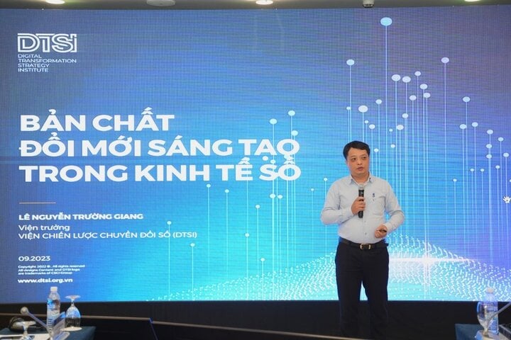 Mr. Le Nguyen Truong Giang, Director of the Institute of Digital Transformation Strategy.