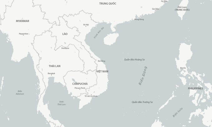 Zona del Mar de China Meridional. Gráficos: CSIS