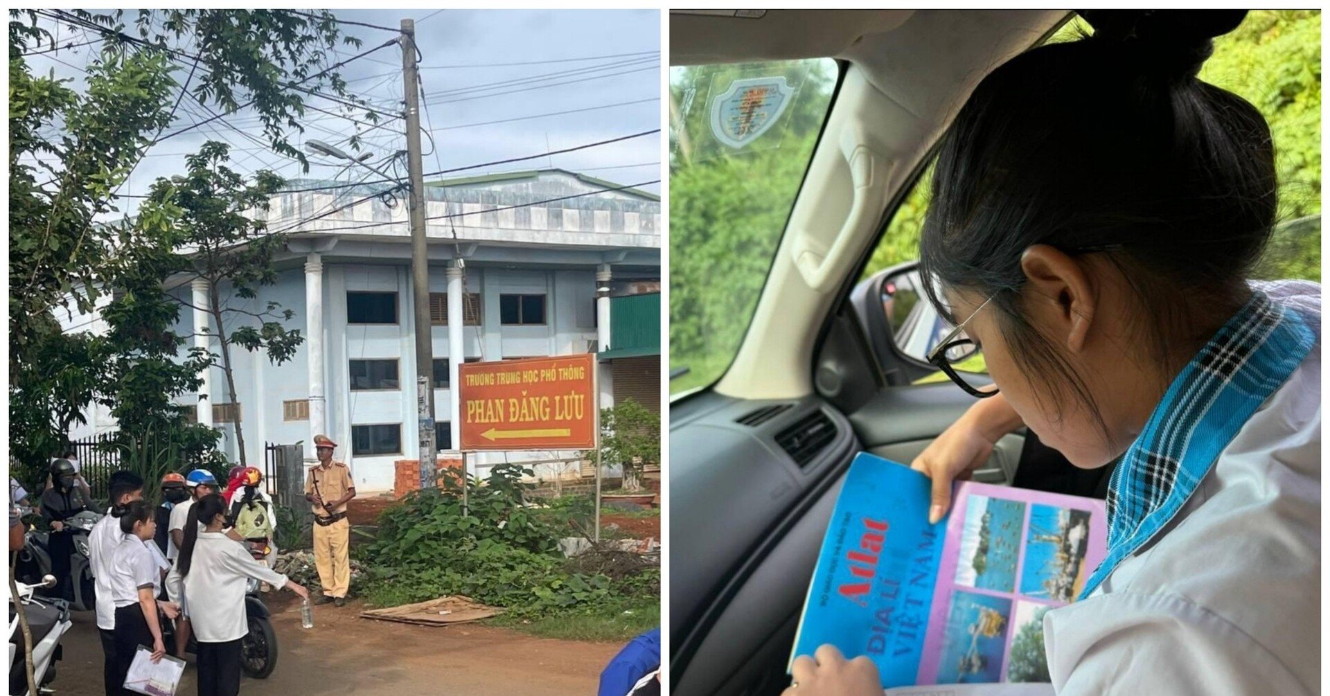 Une histoire difficile lors d'un examen de lycée dans une région montagneuse