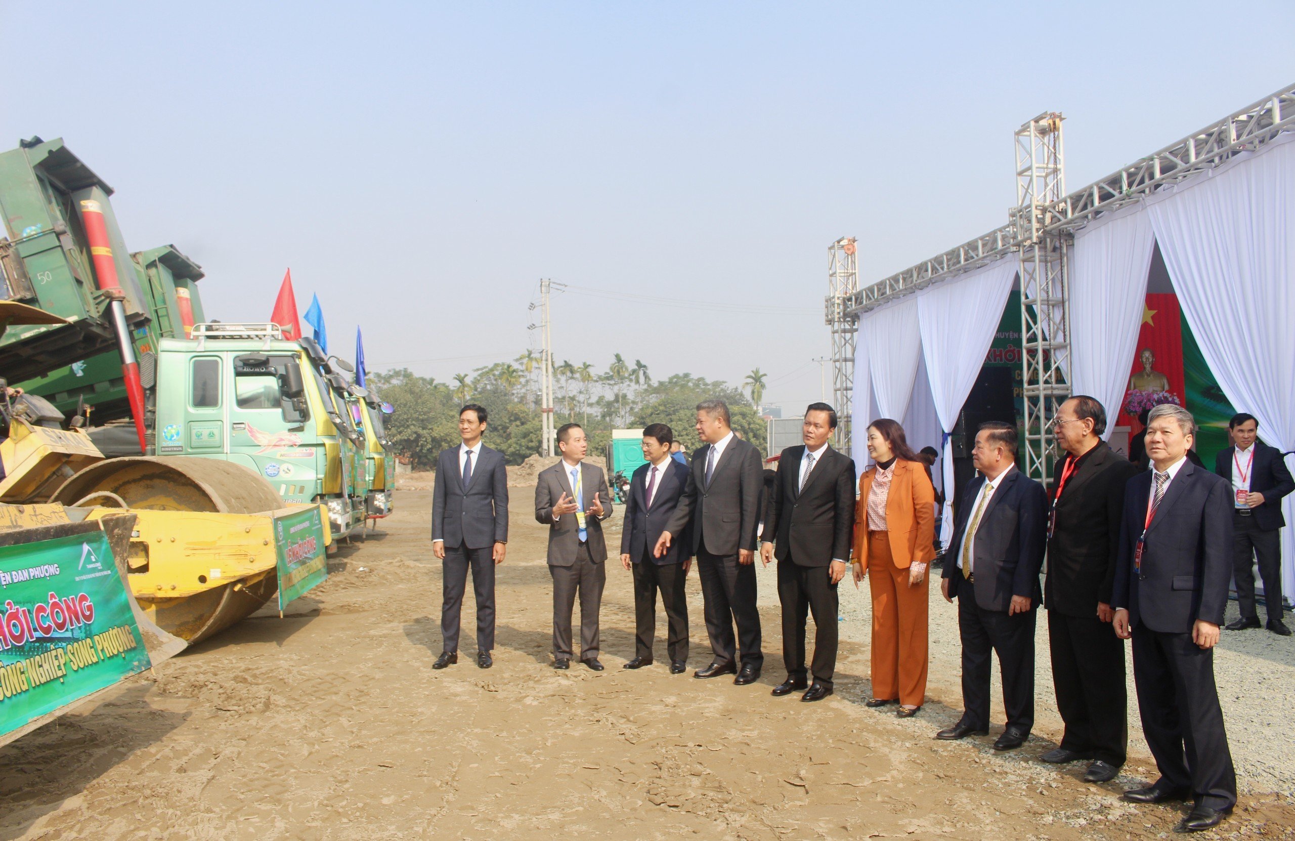 Real Estate - Hanoi: Groundbreaking of Song Phuong Industrial Cluster (Image 3).