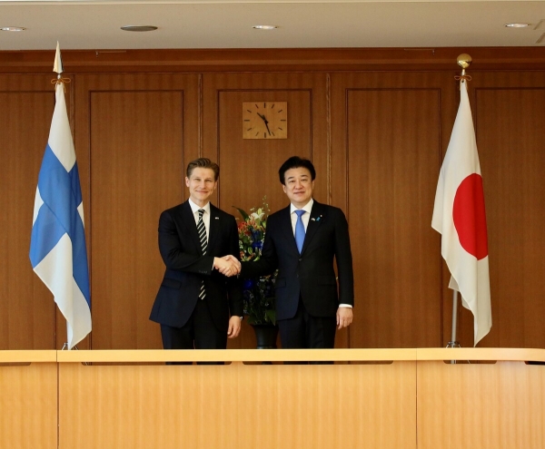 Japan-Finland strengthen defense cooperation, affirming that security in the Indo-Pacific region and Europe are inseparable