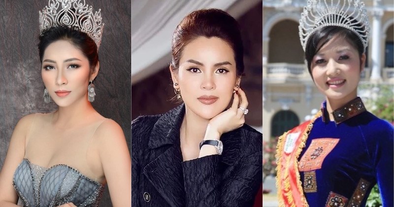 Phuong Le and Vietnamese beauty queens return their crowns