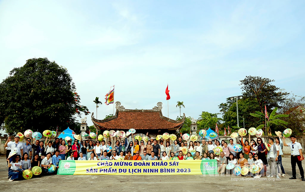 Đoàn famtrip khảo sát sản phẩm du lịch Ninh Bình