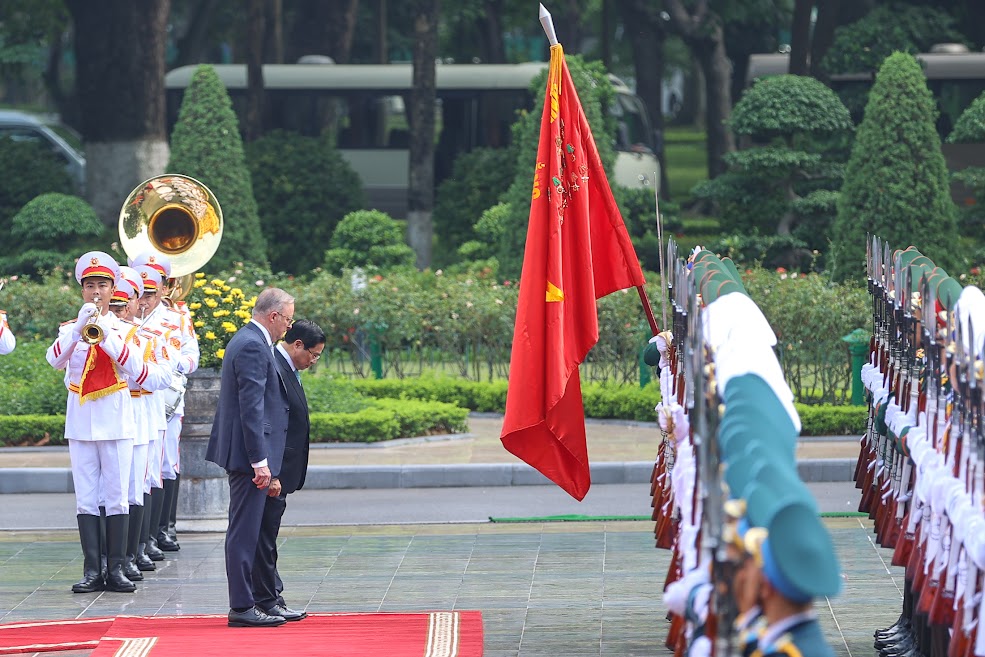 Le Premier ministre Pham Minh Chinh rencontre le Premier ministre australien Anthony Albanese photo 3