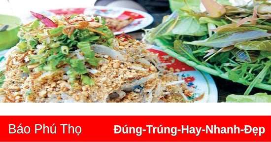 Đặc sản gỏi cá chép Hùng Lô