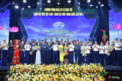 The 3rd Vietnam Coast Guard-China Coast Guard Young Officer Exchange: Gala Night "Joining hands to protect the marine environment"