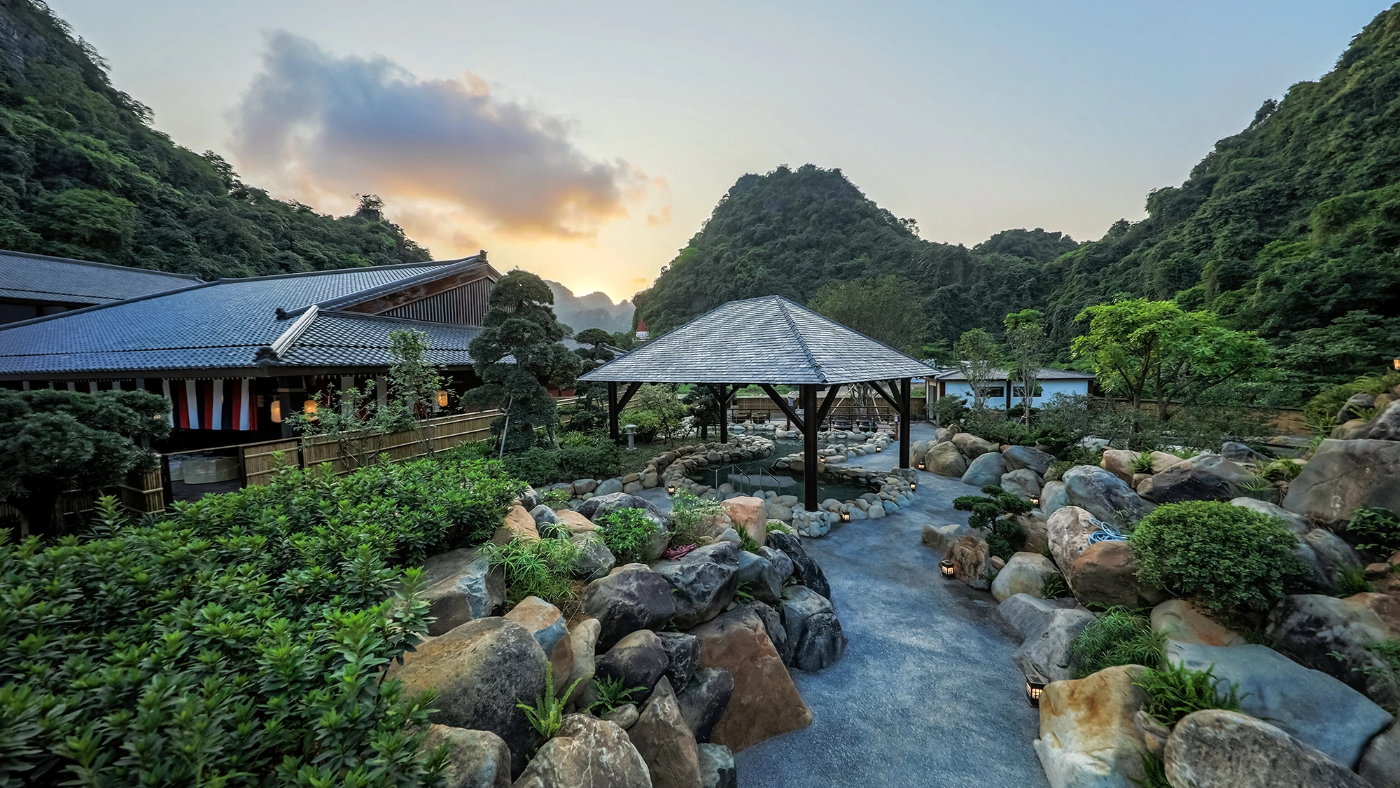 Japanese cultural space on the shore of Ha Long Bay Heritage