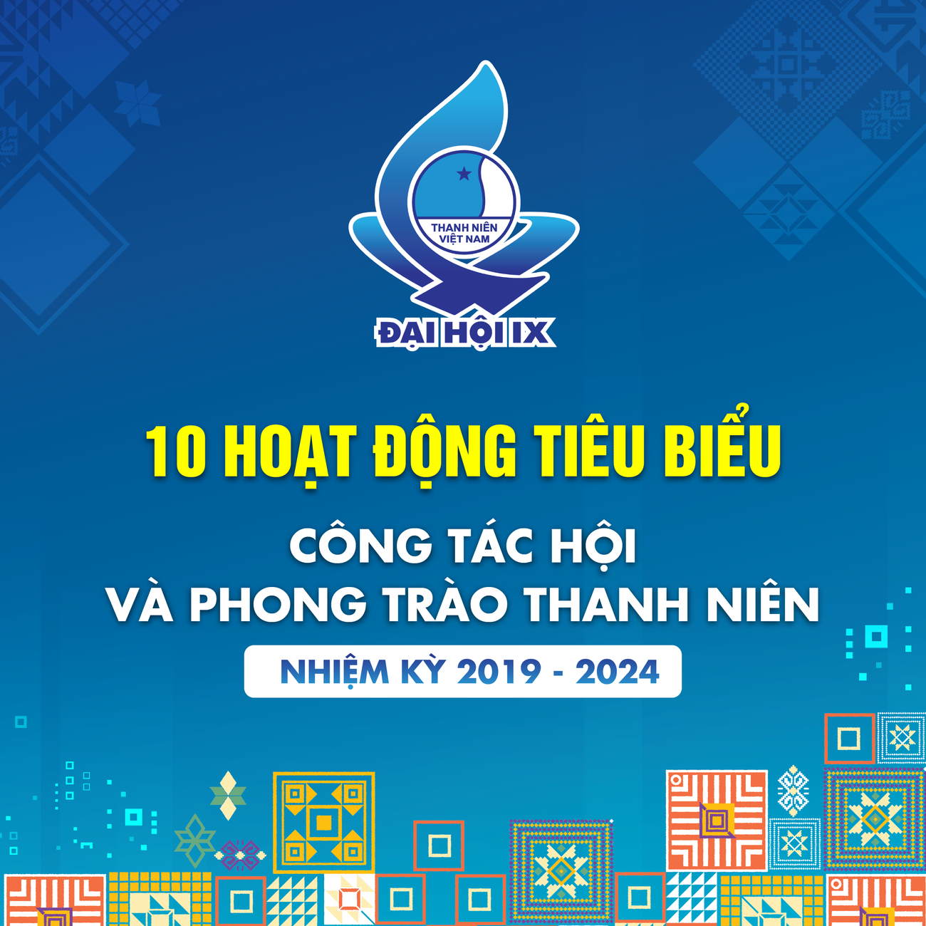 10 typische Aktivitäten der Vietnam Youth Union und der Jugendbewegungen für die Amtszeit 2019 - 2024 Foto 1