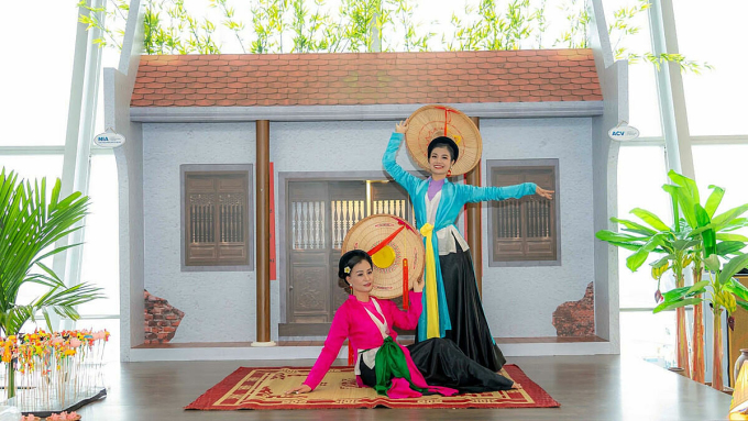 ការសម្តែងសិល្បៈនឹងប្រព្រឹត្តទៅនៅព្រលានយន្តហោះ Noi Bai។ រូបថត៖ NIA