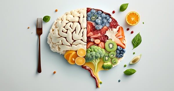 Which nutrients slow down brain aging?