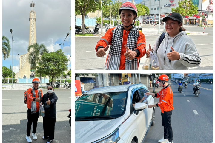 Les utilisateurs de Long Xuyen sont extrêmement enthousiasmés par le « lancement » unique de ShopeeFood.